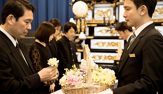 典礼プランの祭壇